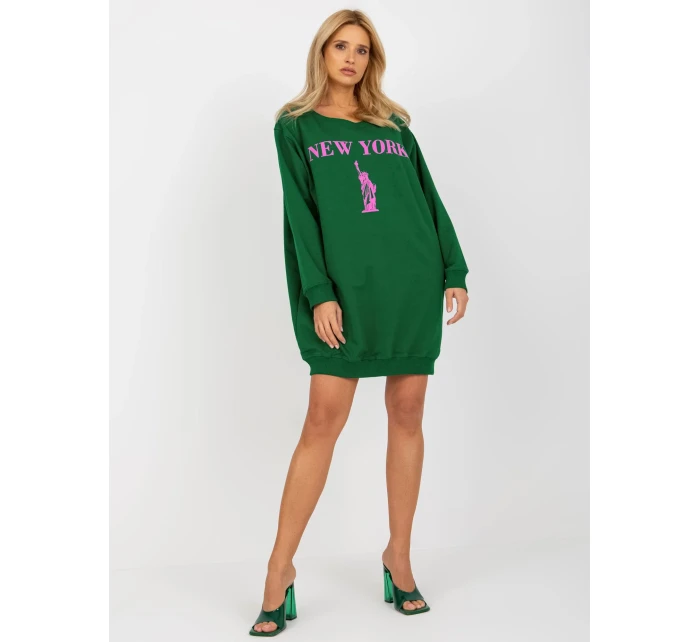 Mikina VI BL 3212.15x tmavo zelená Mikina VI BL 3212.15x tmavo zelená