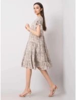 Dámske voľné šaty s volánom awd0465 - FPrice Dámske voľné šaty s volánom awd0465 - FPrice