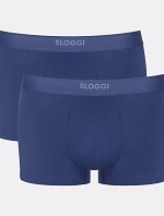 Pánske boxerky EVER Ease Hipster 2P - neznáme - tmavomodré 6312 - SLOGGI