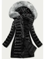 ZIMOWA KURTKA DAMSKA Z  CZARNA model 21244543 - YES!PINK