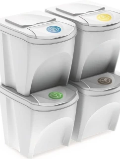 Odpadkový kôš 25 l SORTIBOX SET4 PACKY DIAMANTOVEJ EMBERGIE