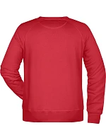 Daiber 8022 Pánská raglánová mikina 02.8022 red
