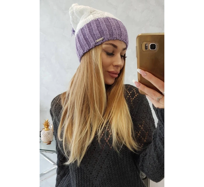 Paris fleecová čepice K212 model 18750055 - K-Fashion Paris fleecová čepice K212 model 18750055 - K-Fashion