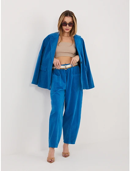 IT SP FL9665.14 kobaltové nohavice IT SP FL9665.14 kobaltové nohavice