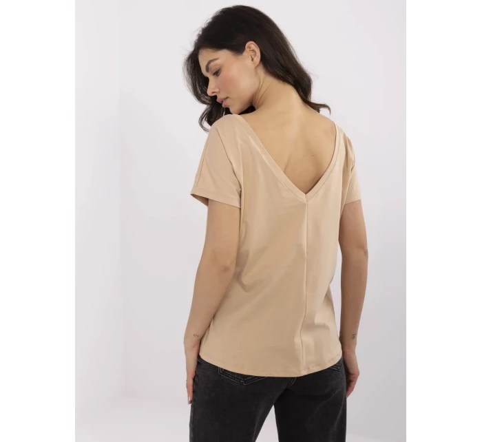 Tričko RV TS 4662.93 ťava