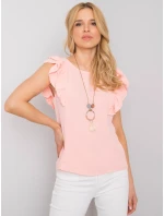 Blúzka TW BZ BI BF002.88 svetlo ružová