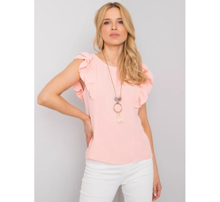 Blúzka TW BZ BI BF002.88 svetlo ružová