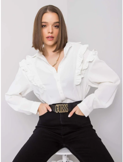 Košile TW KS BP model 14974498 ecru - FPrice Košile TW KS BP model 14974498 ecru - FPrice