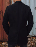 Čierny pánsky kabát Dstreet CX0380z