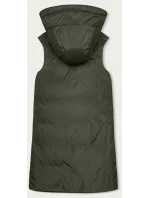 dlouhá dámská oboustranná vesta model 19422343 - S'WEST dlouhá dámská oboustranná vesta model 19422343 - S'WEST