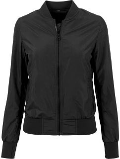 Build your Brand BY 044 Dámska bomberová bunda 56.0044 čierna