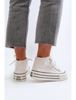 Dámské tenisky na platformě bílé model 21652300 - Boto