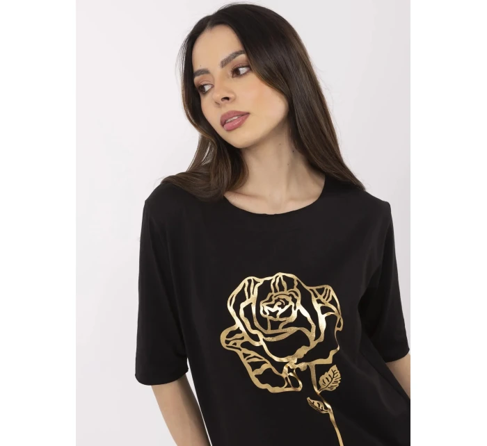 Bluzka CLM BZ model 21094612 czarny - FPrice Bluzka CLM BZ model 21094612 czarny - FPrice