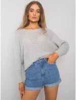 Dámsky sveter TW SW BI 2235.27X šedá