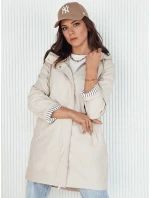 Dámská přechodná bunda béžová Dstreet model 21972981 - FashionStreet