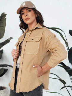 Dámska džínsová bunda RAWEY béžová FashionStreet TY4308
