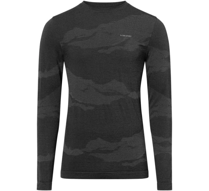 Pánské spodní prádlo  Man Longsleeve Merino velikost L černá model 21443732 - Viking