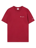 Koszulka męska Champion SS Tee czerwona 221798 RS508 pánské