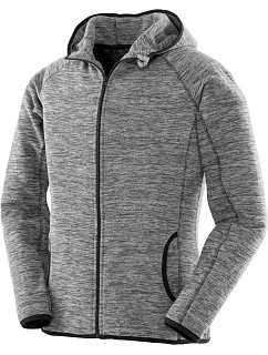 S Dámská mikrofleecová mikina s kapucí 29. grey/black model 22426482 - Spiro