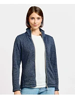 Promodoro 7725 Dámska pletená fleecová bunda 40.7725 heather grey Promodoro 7725 Dámska pletená fleecová bunda 40.7725 heather grey