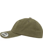 Flexfit 6245CM 6-panelová bavlnená keprová čiapka 55.6245 khaki Flexfit 6245CM 6-panelová bavlnená keprová čiapka 55.6245 khaki