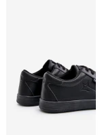 Trampki Męskie Z Eko Skóry Big Star OO174021 Hi-Poly System Czarne Trampki Męskie Z Eko Skóry Big Star OO174021 Hi-Poly System Czarne