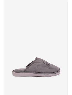 Pánské šedé pantofle model 21793967 - Boto
