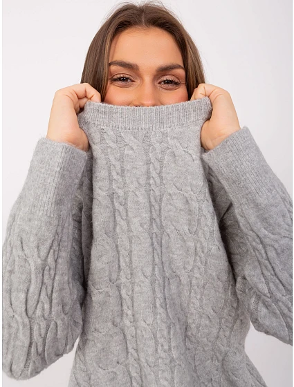 Sweter AT SW model 18884794 szary - FPrice