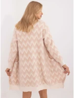 Kardigan AT SW beżowy model 20463665 - FPrice Kardigan AT SW beżowy model 20463665 - FPrice