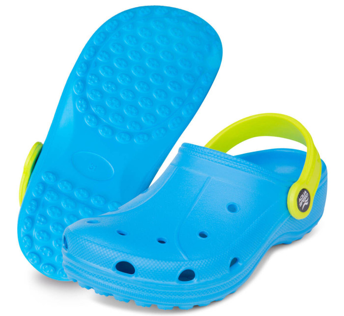 AQUA SPEED Plavecká obuv do bazéna Lima Light Blue Pattern 02