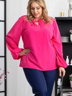 Dámska blúzka B926 ružová - Karko
