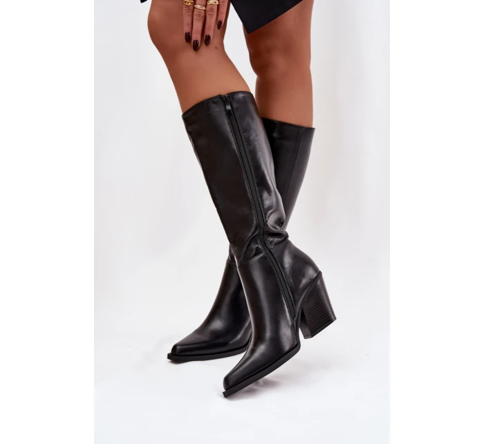 Topánky na podpätku model 221156 Krok vo veľkom štýle