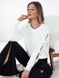 Dámský svetr bílý model 21972974 - Dstreet