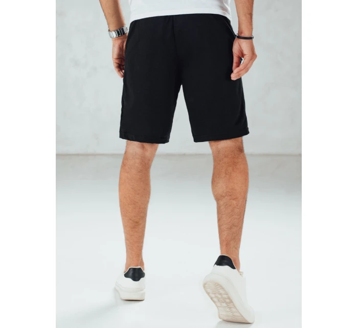Pánské černé teplákové šortky Dstreet model 21989667 - FashionStreet