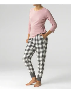 Atlantic NLP-485 Flanelové dlhé/r S-2XL dámske pyžamo