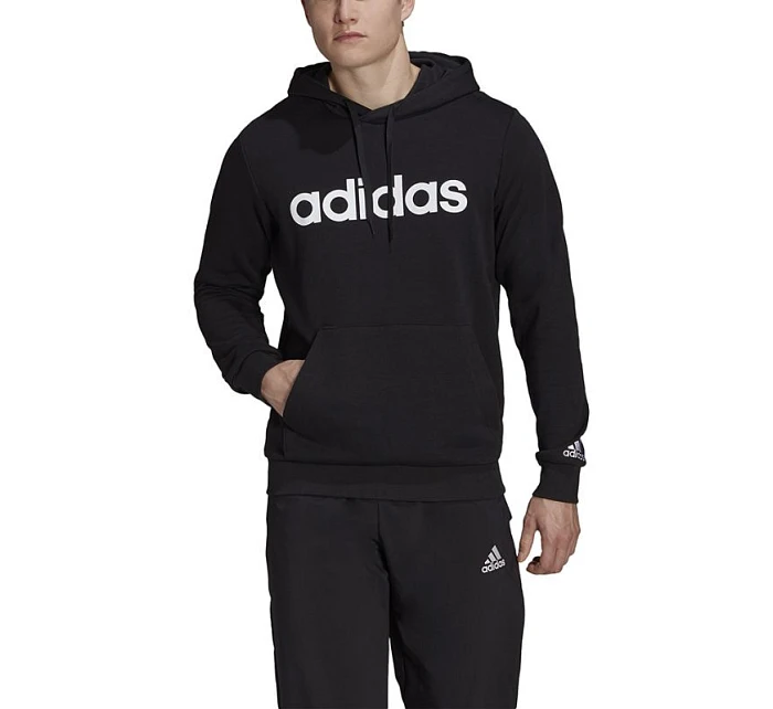 Mikina adidas Essentials French Terry Linear Logo Hoodie M GK9064