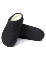 Dámské/pánské zateplené pantofle Birkenstock Anthracite wool felt narrow narrow (1015084) Dámské/pánské zateplené pantofle Birkenstock Anthracite wool felt narrow narrow (1015084)
