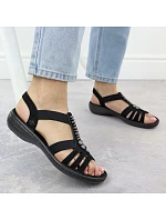 Dámske sandále Romansh black Rieker 60806-00