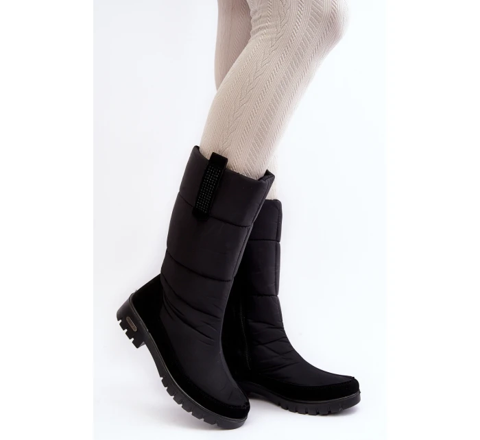 Dámské zateplené sněhule Progress model 21638605 Černé - Boto Dámské zateplené sněhule Progress model 21638605 Černé - Boto