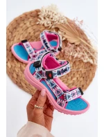 Dziecięce Sandałki Lee Cooper LCW-24-34-2600 Różowe