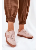Sneakersy Damskie Big Star RR274373 Różowe