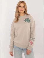 Bluza model 20686503 beżowy - FPrice Bluza model 20686503 beżowy - FPrice