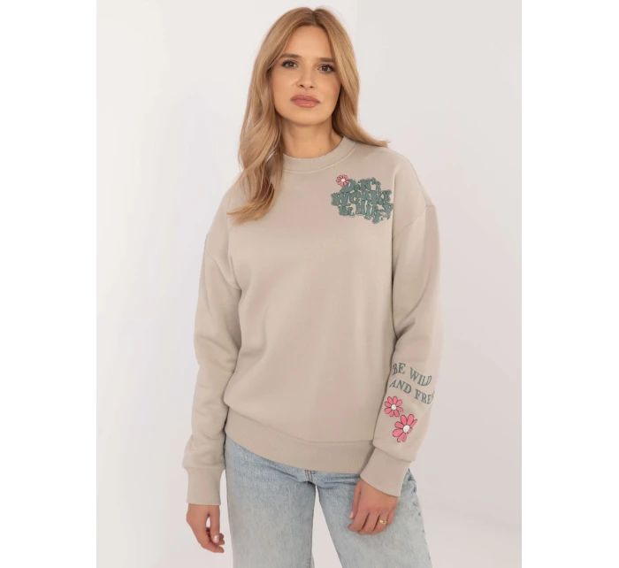 Bluza model 20686503 beżowy - FPrice Bluza model 20686503 beżowy - FPrice