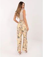 Spodnie IT SP model 22074627 żółty - FPrice Spodnie IT SP model 22074627 żółty - FPrice