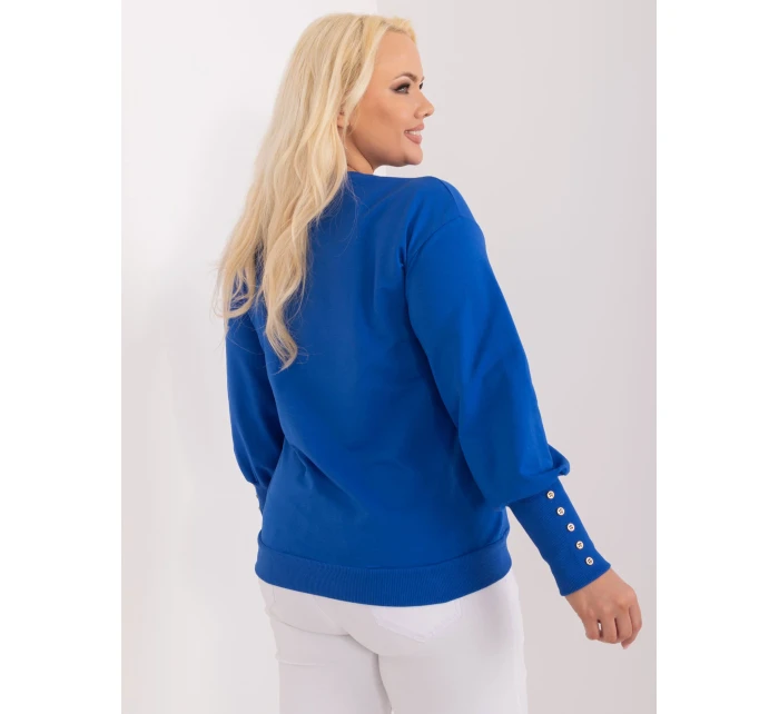 Bluzka RV BZ model 19755171 kobaltowy - FPrice