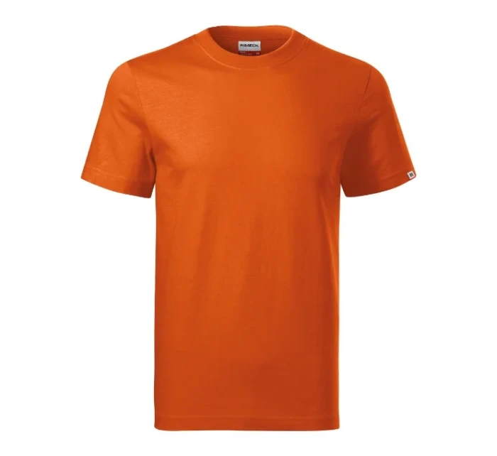 Základné tričko unisex oranžová 11 (štítok značky)