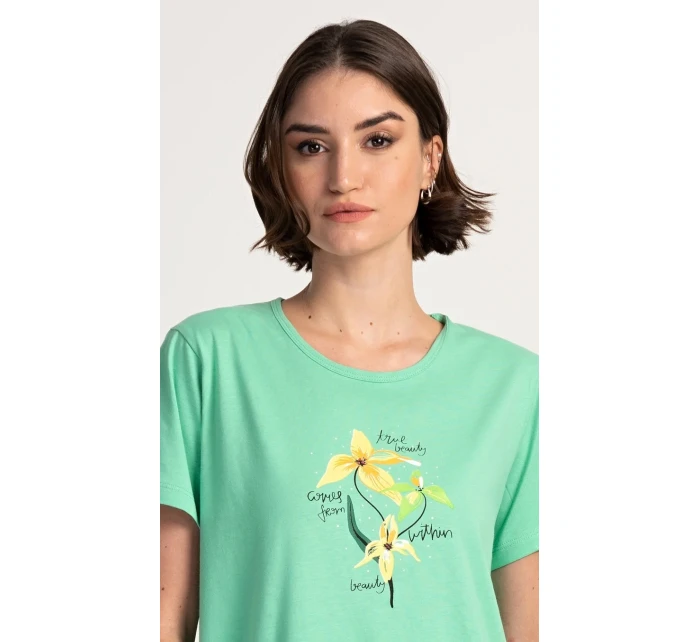 Dámska nočná košeľa s krátkym rukávom Paula