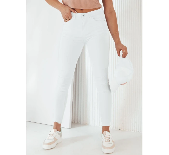 Dámské džínové kalhoty white Dstreet model 21974503 - FashionStreet