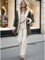 Dámská zimní bunda zelená Dstreet model 21982592 - FashionStreet