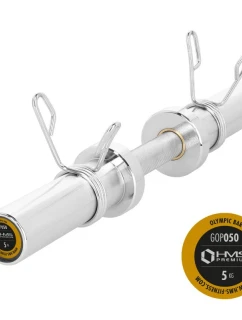 GOP050 (+OBJÍMKY) OLYMPIJSKÁ KRÁTKA ČINKA 5KG 50CM HMS